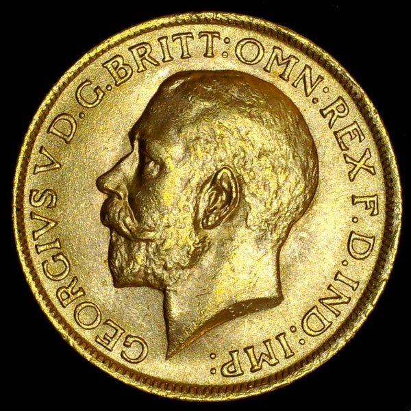 George V. Sovereign. 1915.