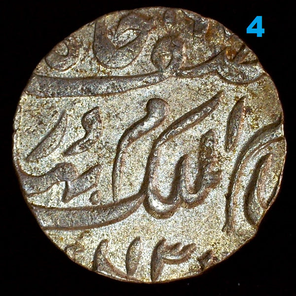 India-Princely States Hyderabad Rupees. 1882. Near mint state. A selection.