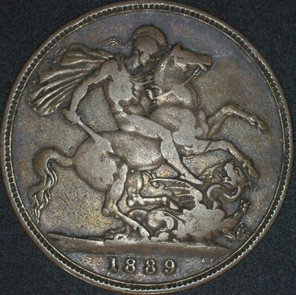 Victoria. Crown. 1889, a selection.