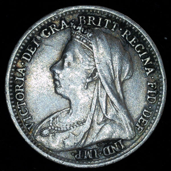 Victoria. Threepence. 1899. A selection