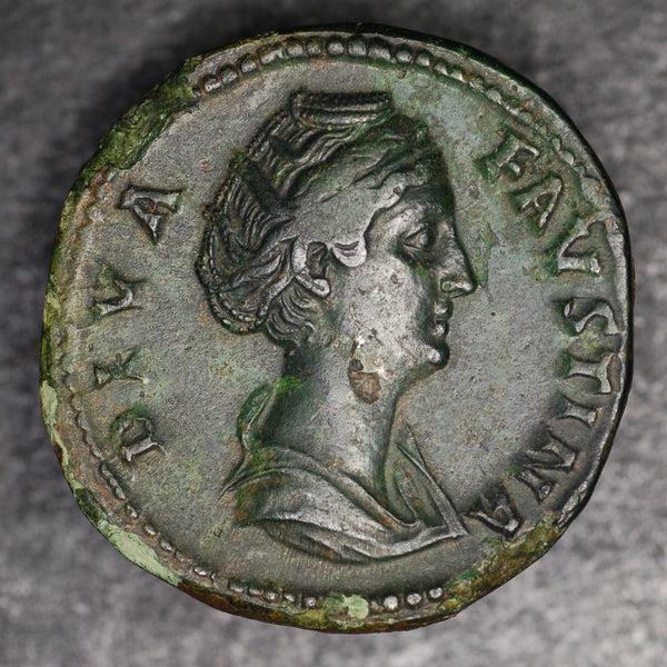 Faustina Senior. Sestertius. AD146-161