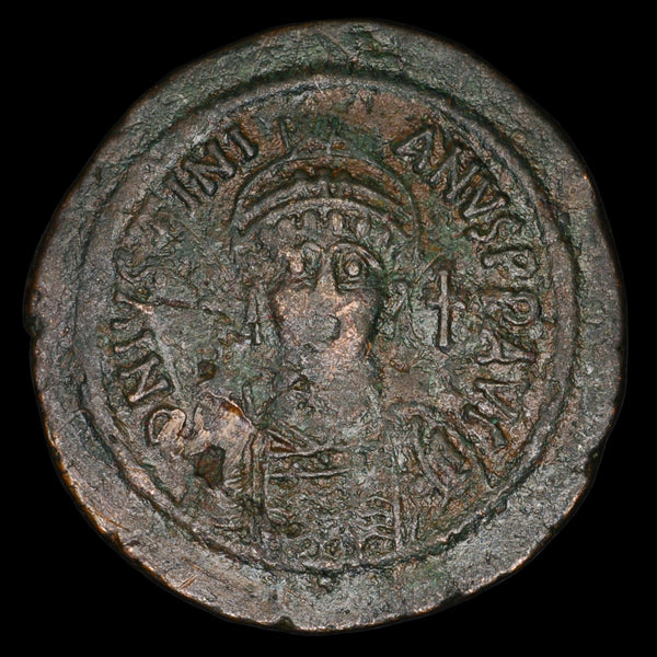 Byzantine. Justinian I. Follis. AD527-565