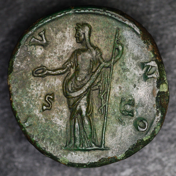 Faustina Senior. Sestertius. AD146-161