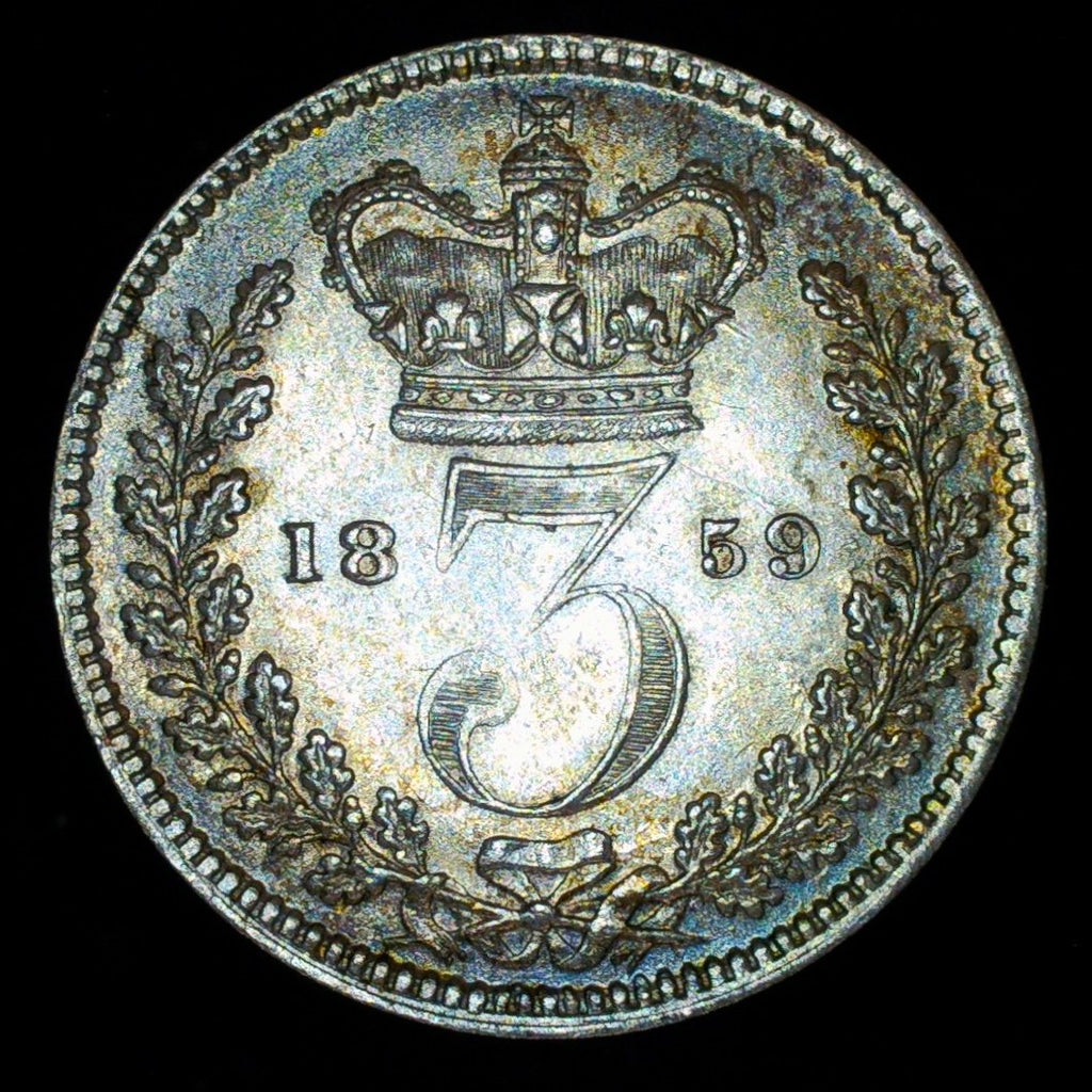 Victoria. Threepence. 1859