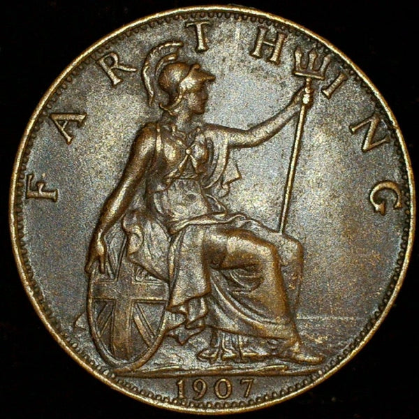 Edward VII. Farthing. 1907