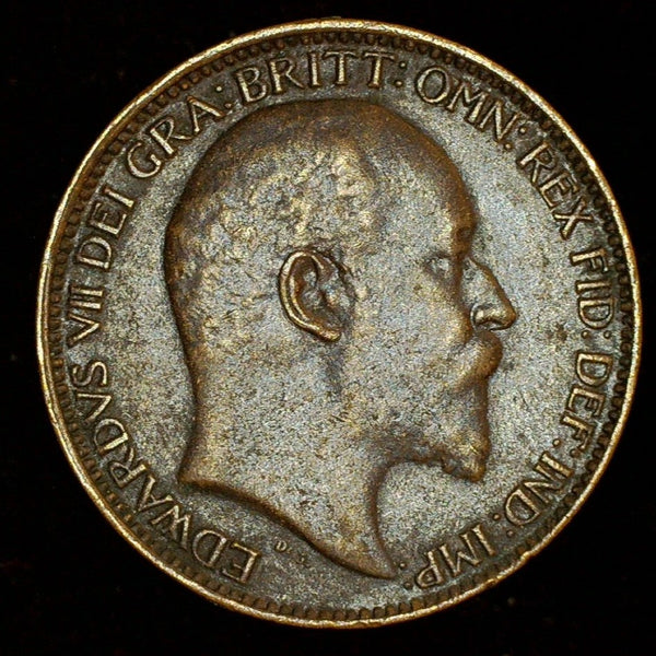 Edward VII. Farthing. 1907
