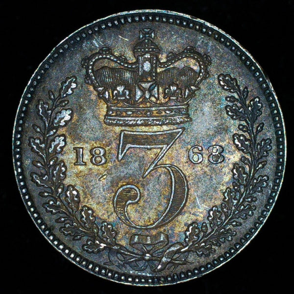 Victoria. Threepence. 1868