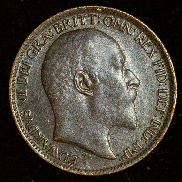 Edward VII. Farthing. 1908