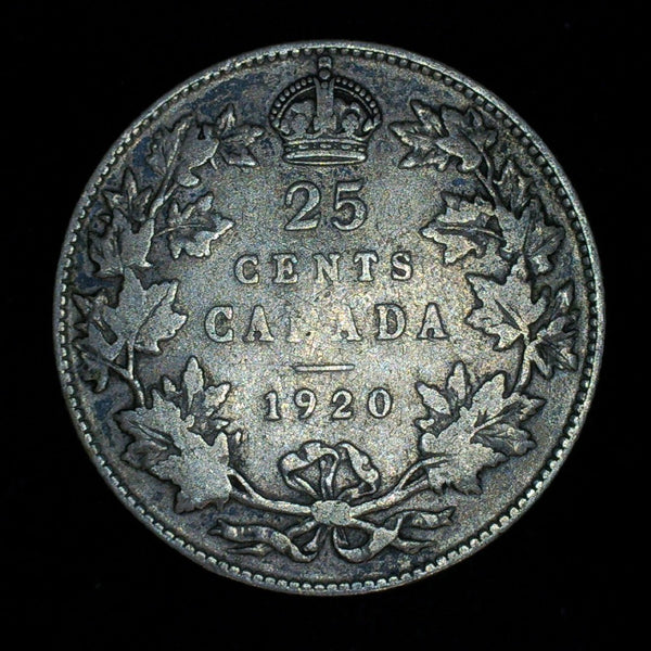 Canada. 25 Cents. 1920
