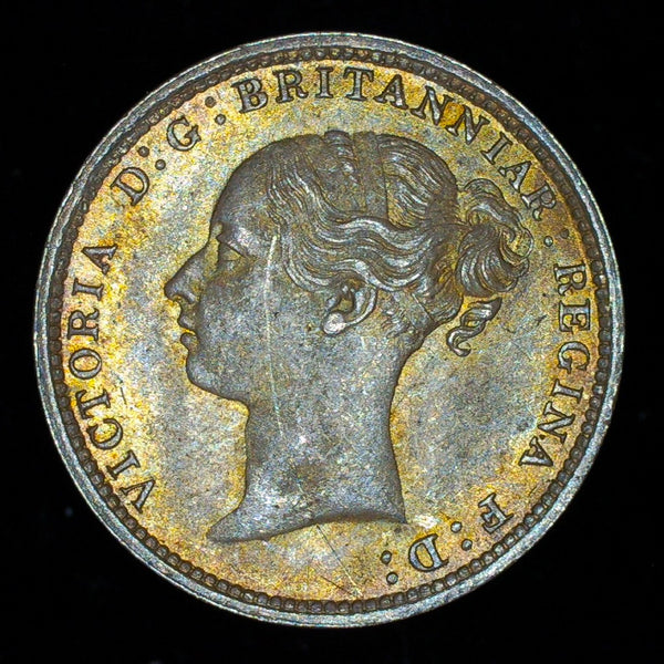 Victoria. Threepence. 1885. High grade