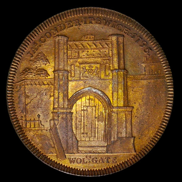 Suffolk. Ipswich. James Conder one Penny. 1795
