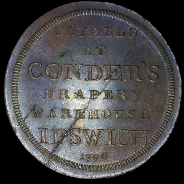 Suffolk. Ipswich. One Penny. 1796