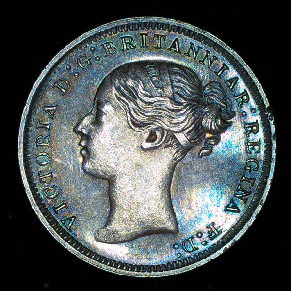 Victoria. Threepence. 1879