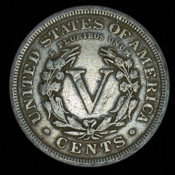 USA. 5 Cents. 1910