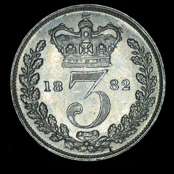Victoria. Threepence. 1882
