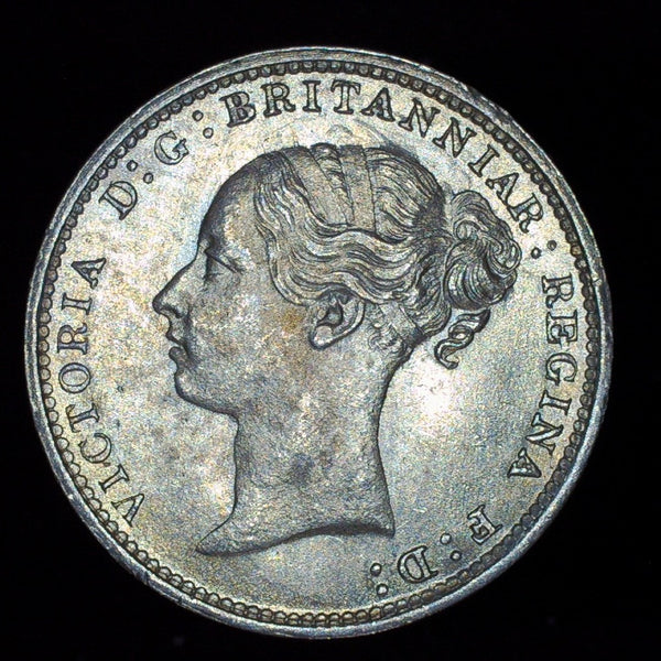 Victoria. Threepence. 1882