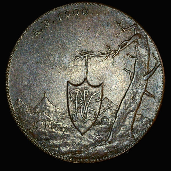 Ireland. WEXFORD, Enniscorthy, Bank Halfpenny, 1800