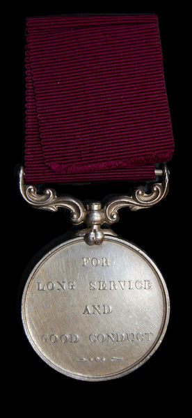Queen Victoria. Army Long Service and Good Conduct. Ashton. Shropshire Light Infantry.