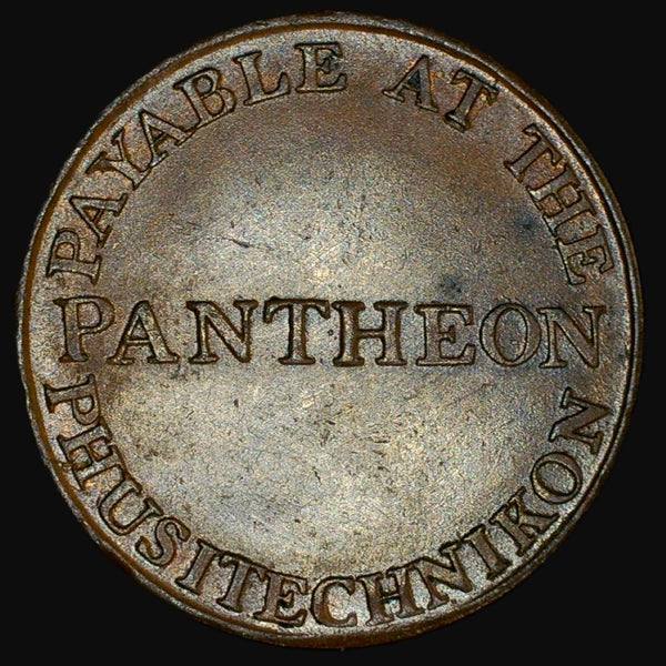Ireland. Dublin. Pantheon, Halfpenny, 1799
