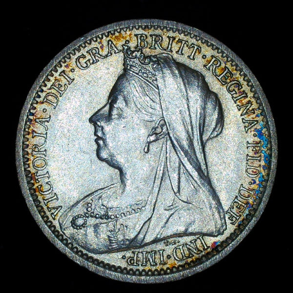 Victoria. Threepence. 1899. A selection