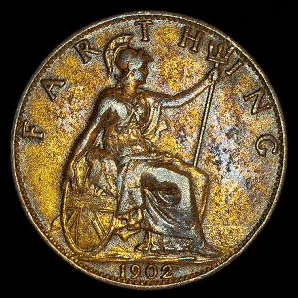 Edward VII. Farthing. 1902