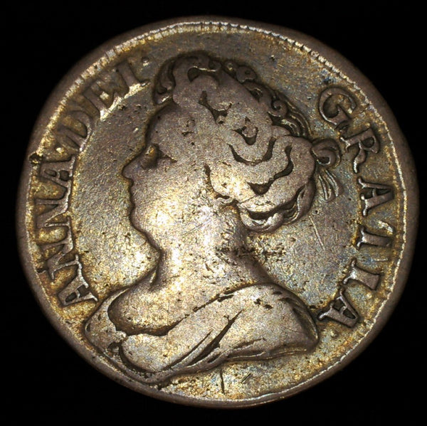 Anne. Shilling. 1711