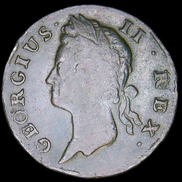 Ireland. Halfpenny. 1738