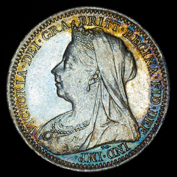 Victoria. Threepence. 1901