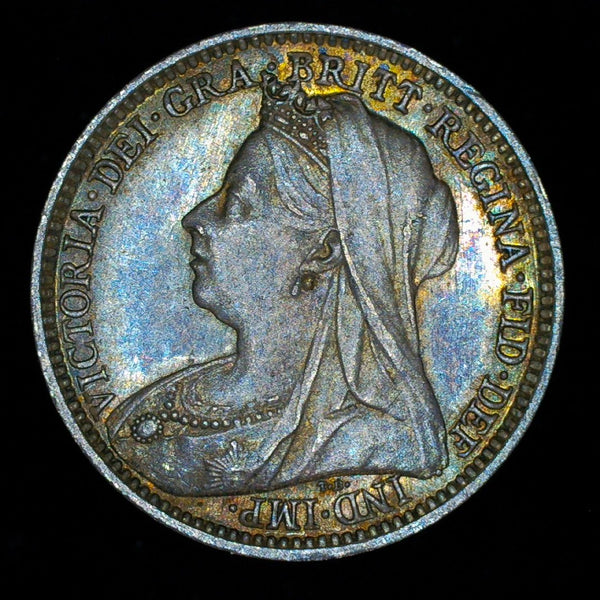 Victoria. Threepence. 1895