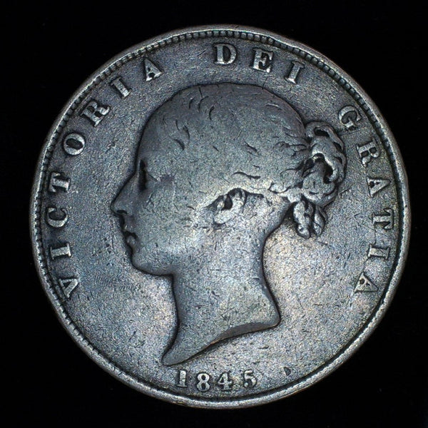 Victoria. Half Crown. 1845