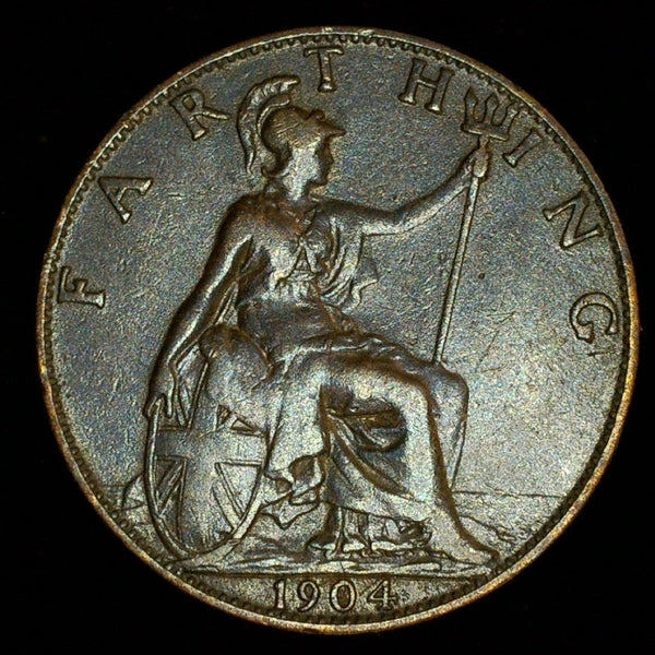 Edward VII. Farthing. 1904