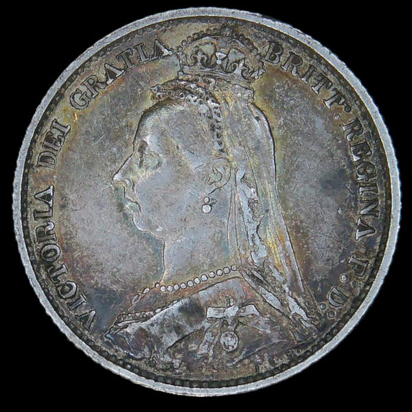 Victoria. Sixpence. 1887. Withdrawn type. A selection