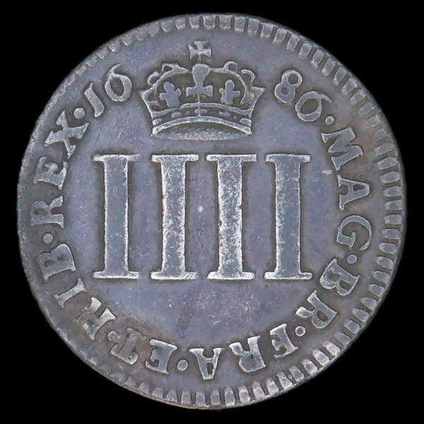 James II. Fourpence. 1686.