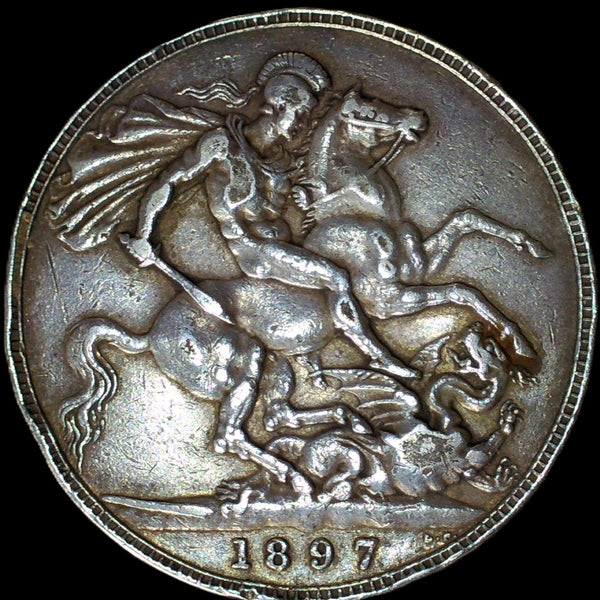 Victoria. Crown. 1897. A selection
