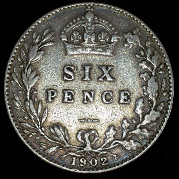 Edward VII. Sixpence. 1902