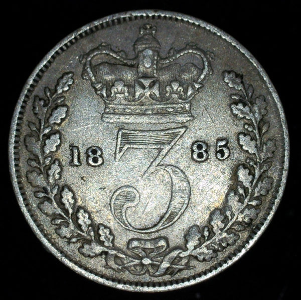 Victoria. Threepence. 1885. A selection