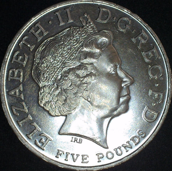 Elizabeth II. 5 Pounds. 1998