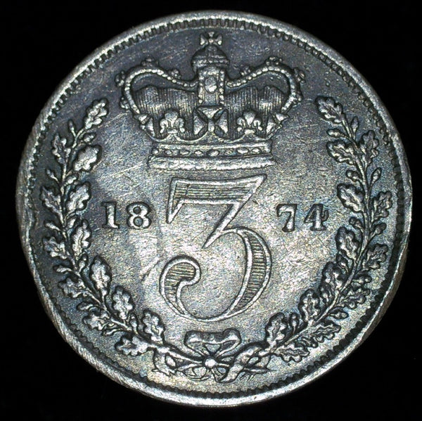 Victoria. Threepence. 1874. a selection