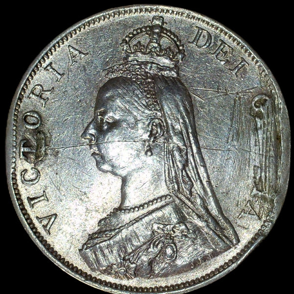 Victoria. Double Florin. 1887. Arabic 1. A selection.