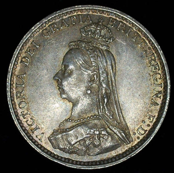 Victoria. Threepence. 1889. A selection