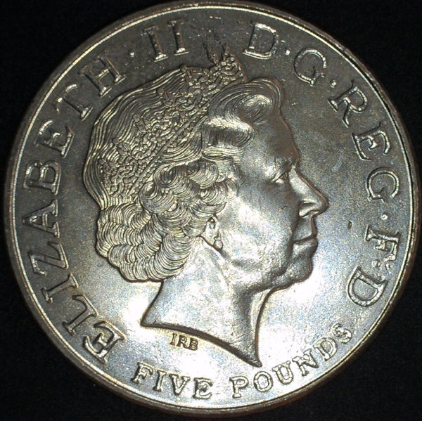 Elizabeth II. 5 Pounds. 2006