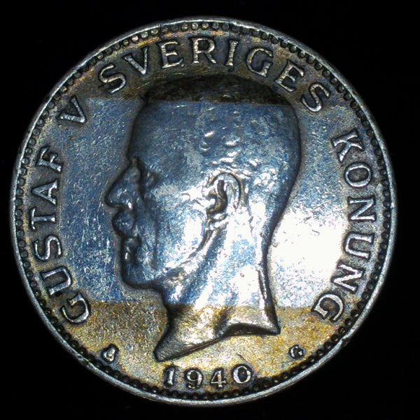 Sweden. One Krona. 1940