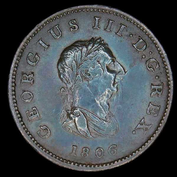 George III. Halfpenny. 1806. A selection
