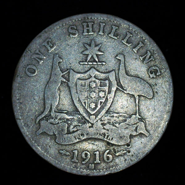 Australia. One Shilling. 1916 M