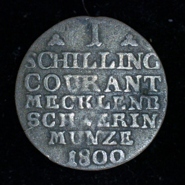 Germany. MECKLENBURG-SCHWERIN Schilling. 1800