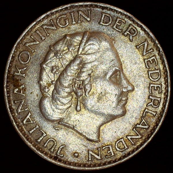 Netherlands. 1 Gulden. 1958