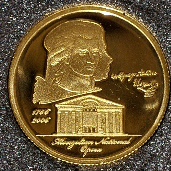 Mongolia. Gold 1000 Togrog. 2006