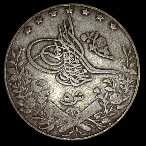 Egypt 5 Piastres AH1327 year 6 (1913)