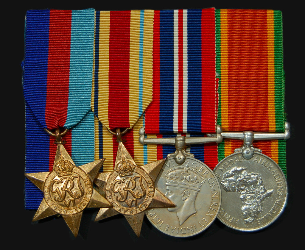 WW2 Campaign Group Of 4 Du Toit South African Tank Corps Coins4all ww2-campaign-group-of-4-du-toit-south-african-tank-corps-coins4all