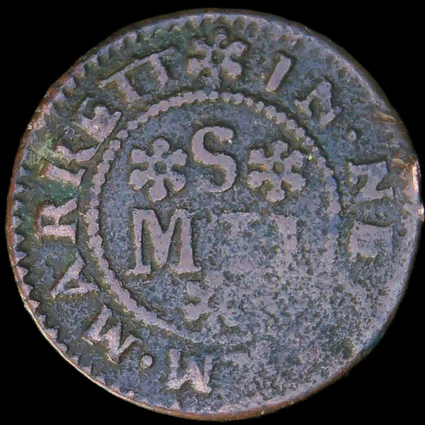 Suffolk. Needham Market Halfpenny token. 1667.